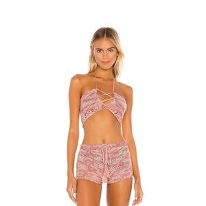 Townie Crotchet Crop Top (M)